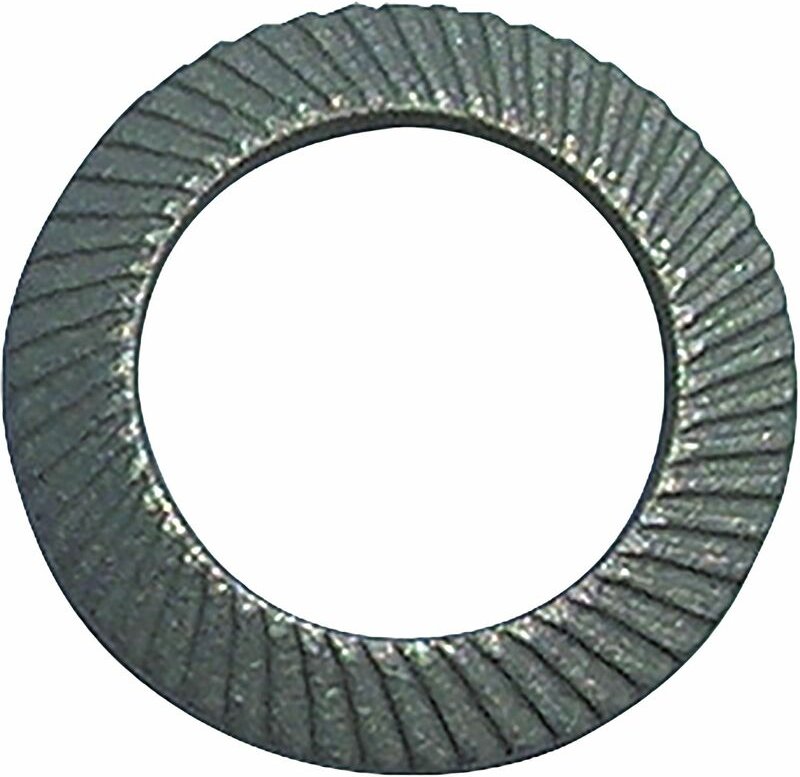 No Brand - Sicherungsscheiben 's' für ø m 10 Beilagscheiben Federstahl mechanisch verzinkt