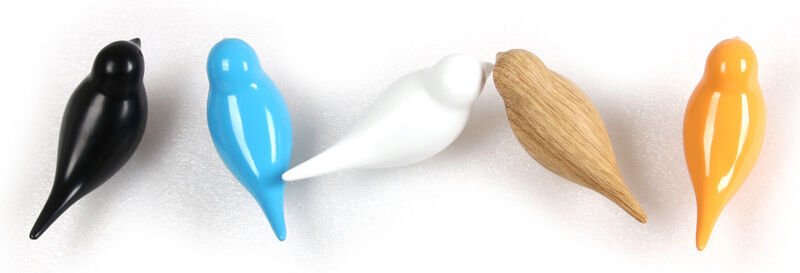 Linghhang - Vogel-Wandhaken, dekorative Wandgarderobe für Mäntel, Schals, Taschen, Geldbörsen, Rucksäcke, Handtücher und...