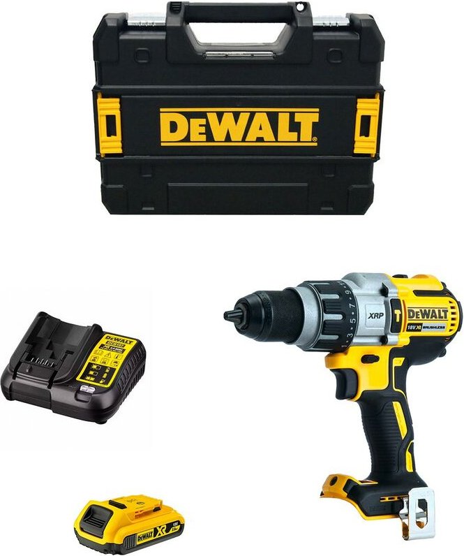 Schlagbohrschrauber Dewalt DCD996D1T-7 (1 x 2,0 Ah + DCB107 + tstak ii)