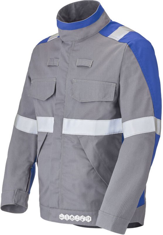 Blouson Capurata Grau Stahl/blau Bugatti Xl