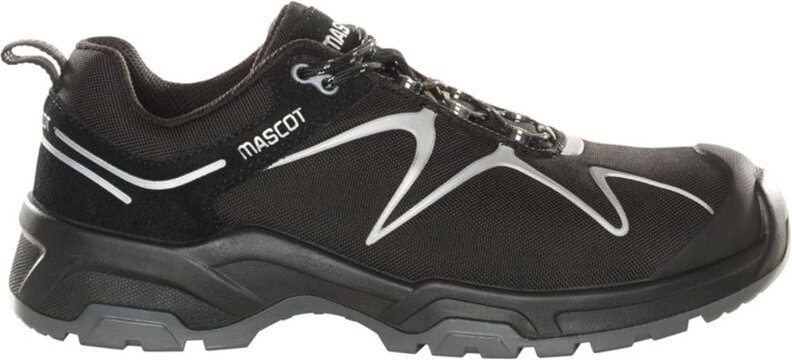 Footwear flex Sicherheitshalbschuh F0121 S3 esd dguv W8 Gr. 37 schwarz/silber - Mascot