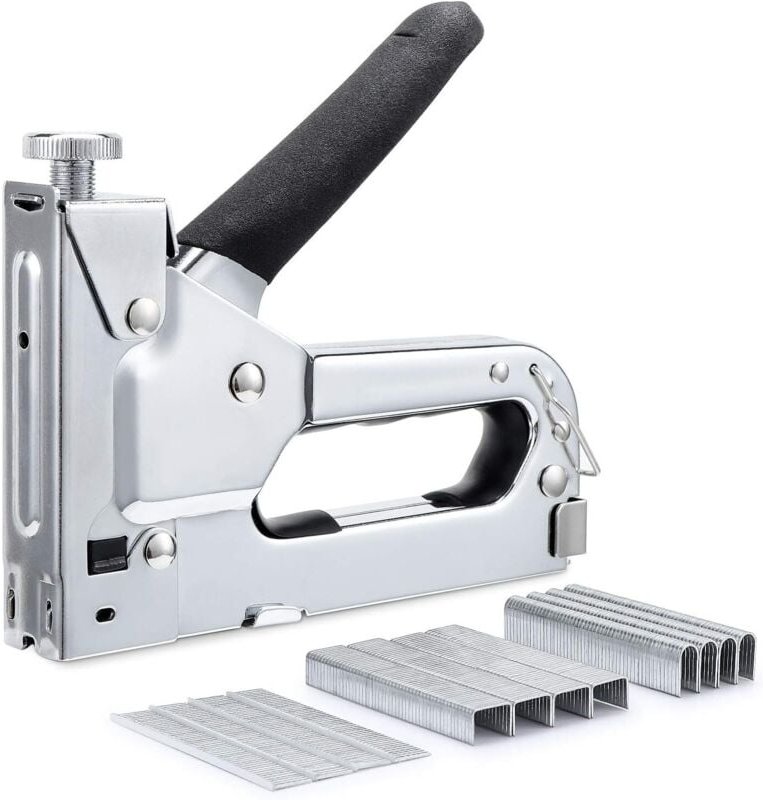3-in-1-Handheftgerät, Hochleistungs-Set mit 600 Klammern für Dekorations- und Befestigungsmaterialien