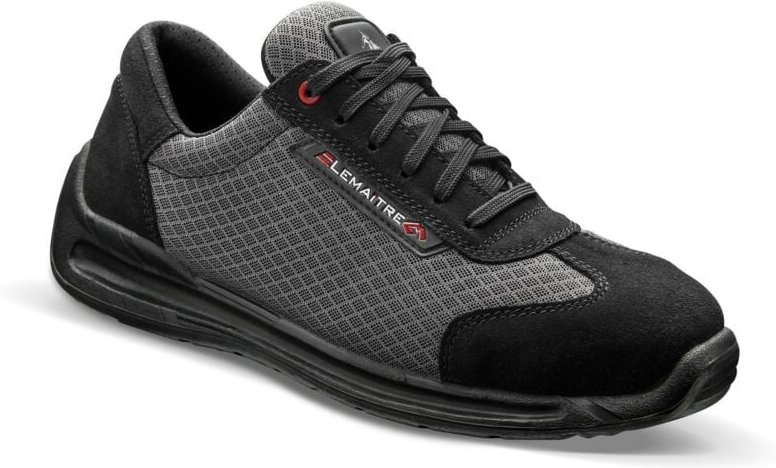 Sicherheitsschuhe niedrig XENON S1 SRC Grau/Schwarz 35