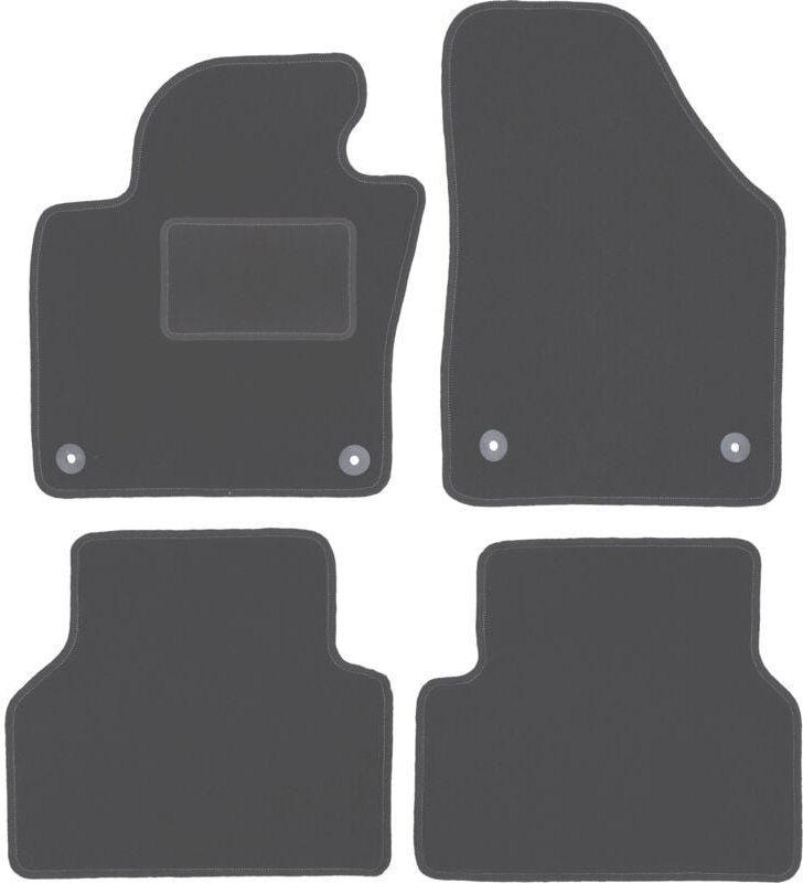 Graphit-Fußmatten für: Volkswagen Tiguan I Minivan (2007-2015)