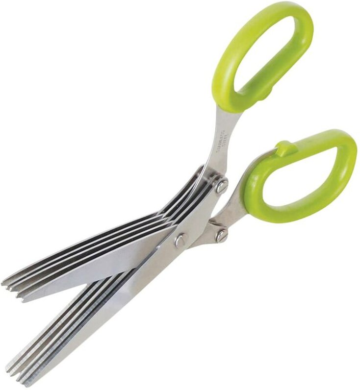 Kräuterschere Grün - Metall & abs - Esschert Design