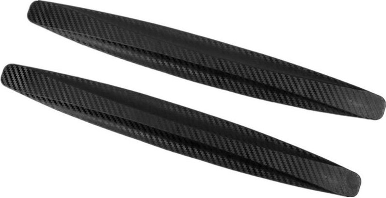 Universal-Auto-Eckschutz für die vordere und hintere Stoßstange, Schutz aus Kohlefaser, Antikollisionsstreifen, Aufklebe...