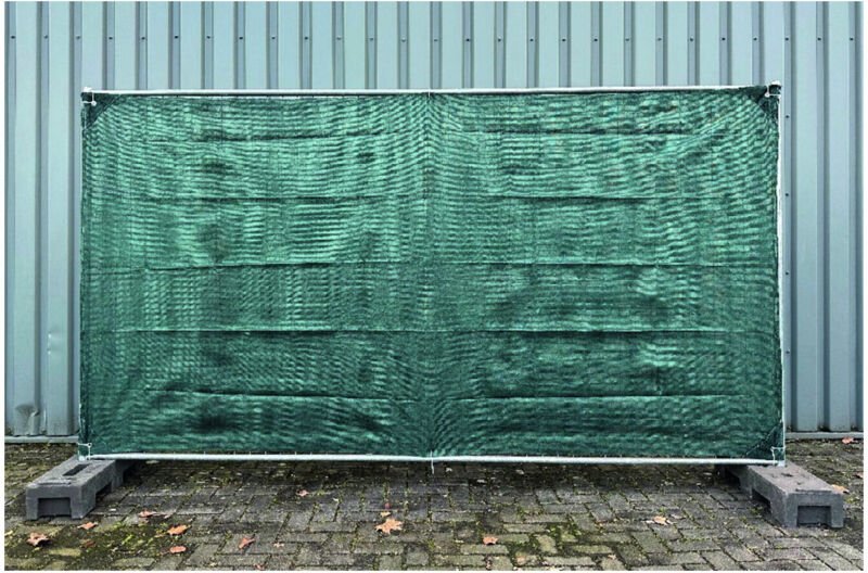 Sonstige - Bauzaunnetz, grün 1,80 m x 3,45 m