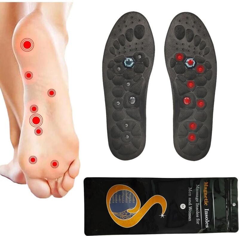 Magnetische Einlegesohlen, Schlankheits-Magneteinlegesohlen, Magnetische Massageeinlegesohlen, Unisex-Orthopädische Einl...