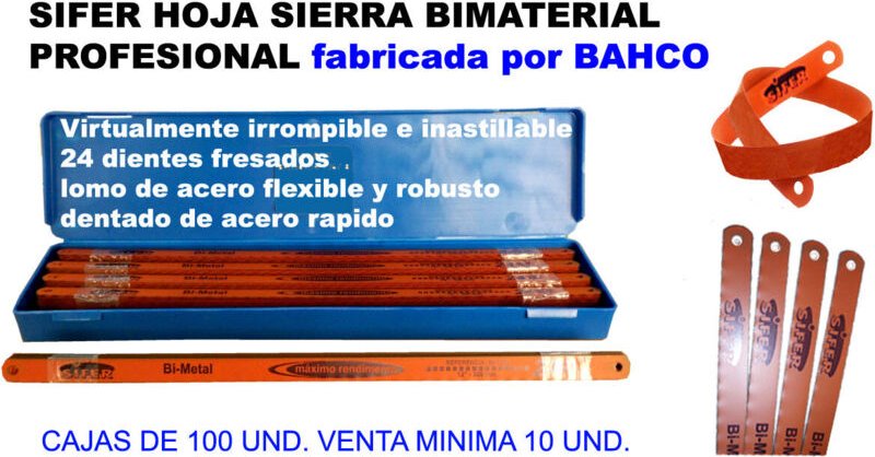 Bimetallsäge Sifer Sandflex Blade 1224 300 24 100