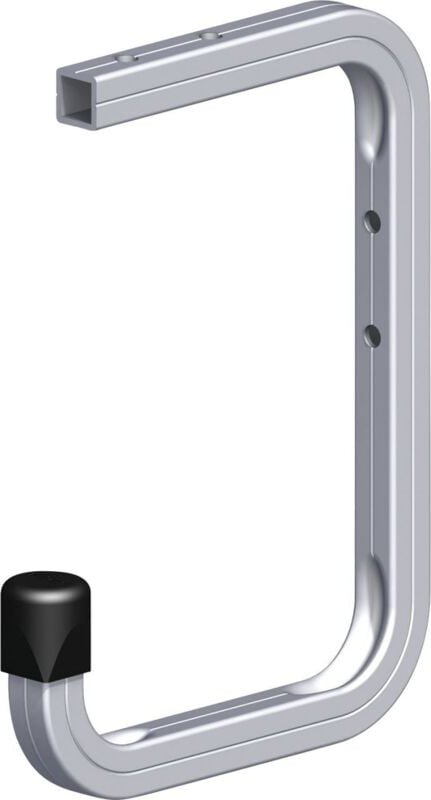 Wandhaken Typ 7 15 x 25,5 x 15,5 cm Alumium blank Haken Universalhaken - Alfer
