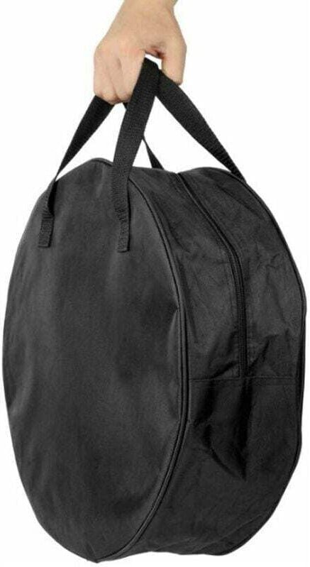 16-Zoll-Schlauchtasche mit Tragegriff, Doppelreißverschluss, schwarze runde Schlauchtasche für Wohnwagen, Wohnwagen, Gar...