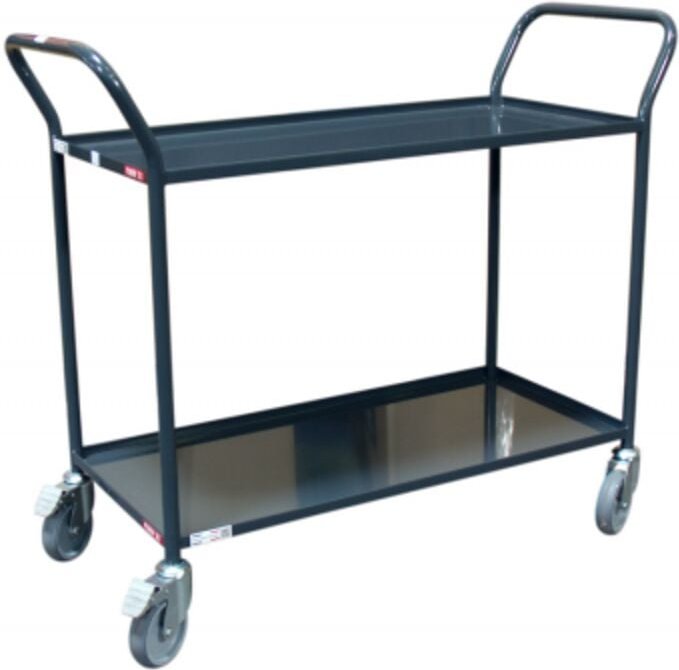 Tischwagen mit 2 Etagen aus Blech 935 x 435 mm 200 kg - FIMM - 880001365