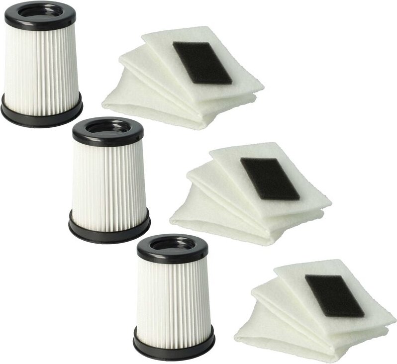 Filter-Set kompatibel mit Dirt Devil M2828-3, M2828-0, M2828-1, M2828-2, M2827-1 Centec, M2827-2, M2828, M2829-2, M2829-...