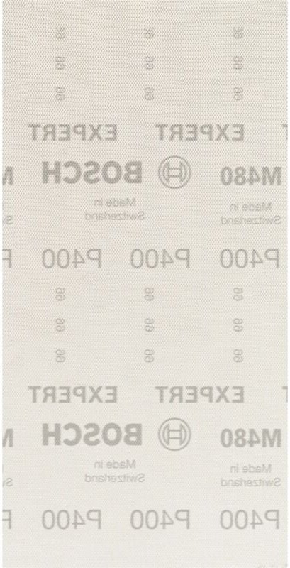 Bosch EXPERT M480 Schleifnetz für Schwingschleifer, 115 x 230 mm, G 400, 10 Stück