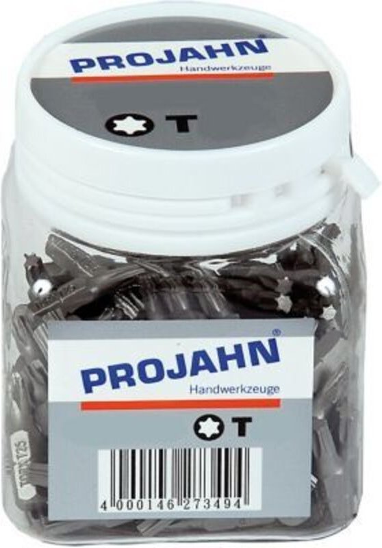 Projahn 1/4 Bit L25 mm TX T40 100er Pack