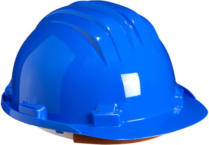 Casque de chantier Couleur : bleu