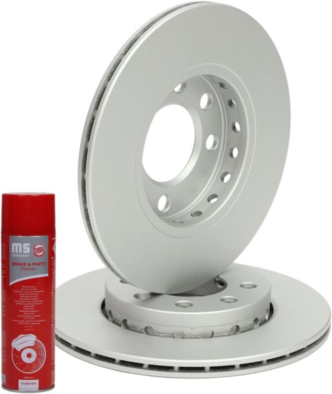 Bremsscheiben 2 Stk. "ms" Vorne Links/rechts Audi A2, Vw Lupo 1.2d 07.99-08.05 24011501091-Set-Ms