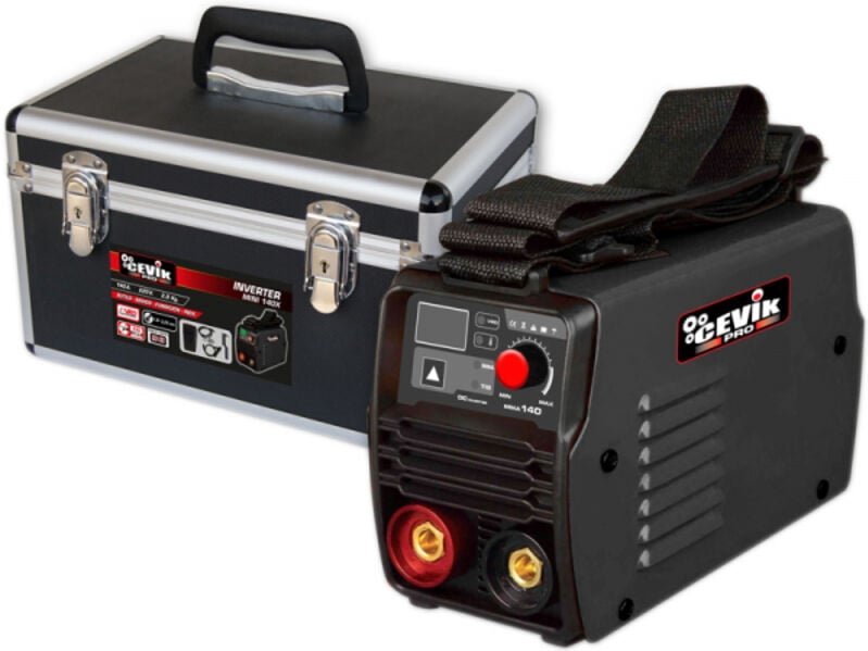 Cevik - Inverter-Schweißgerät 1,6-3,25 mm, 140 a, Mini140X/145, Koffer