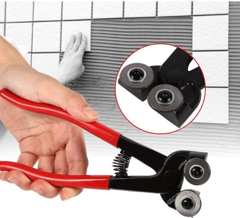 Glasschneider – Mosaikzange, 200 mm, robustes Werkzeug zum Schneiden von Glasmosaiken - KZQ