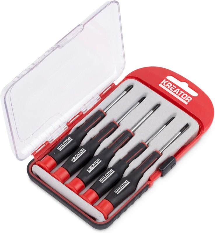 Thumbnail - Präzisionsschraubendreherset Kreator Set 5 Stück
