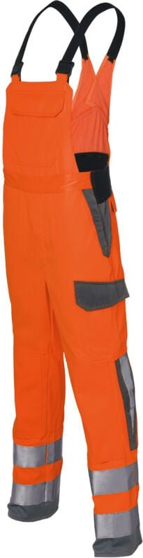 Kübler Latzhose protectiq high vis arc1 psa 3 3393 warnorange/anthrazit Gr. 46
