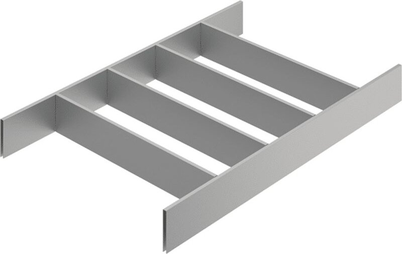 Thumbnail - OrgaTray 630, 450 mm, silber - Hettich