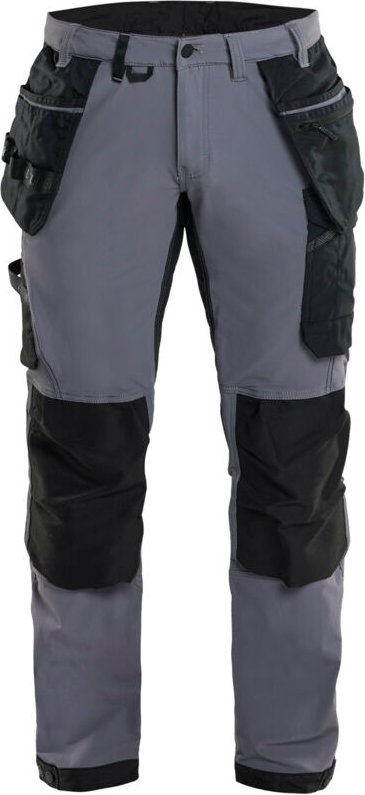 Arbeitsarbeitshose Artisan Stretch 4D 1522 - Grau-Schwarz/Schwarz XL - DE(48) - ES(C54) - Normen