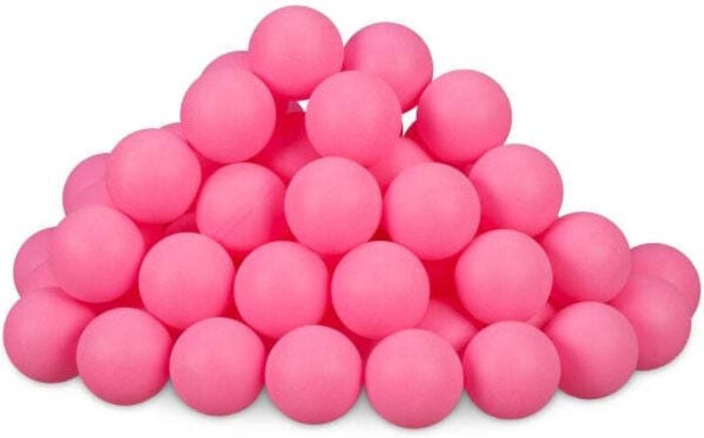 Rosa beer pong balle im 100er set 8830