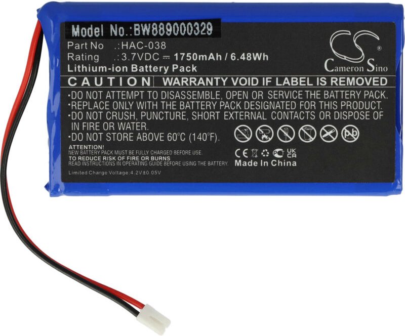 Vhbw - Akku kompatibel mit Nintendo Switch Mario Kart Live, Mario Kart Live: Home Circuit Spielekonsole (1750 mAh, 3,7 v...