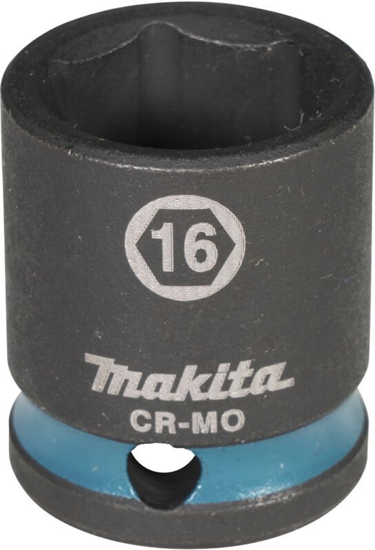 E-15970 Steckschlüssel 3/8" SW16 Impact Black kurz - Makita