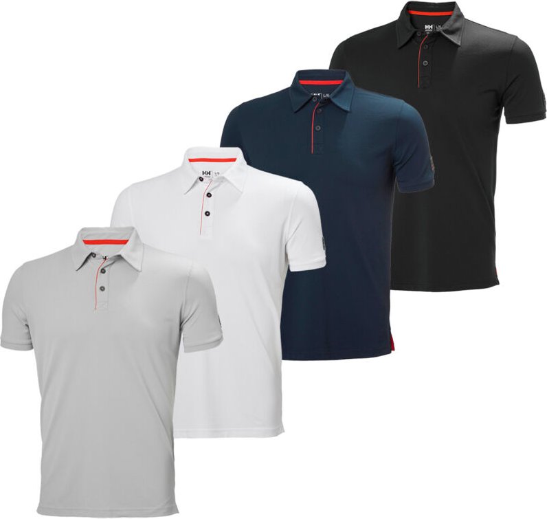 Kensington Tech Polo Arbeits-Poloshirt - xl - Schwarze - Helly Hansen