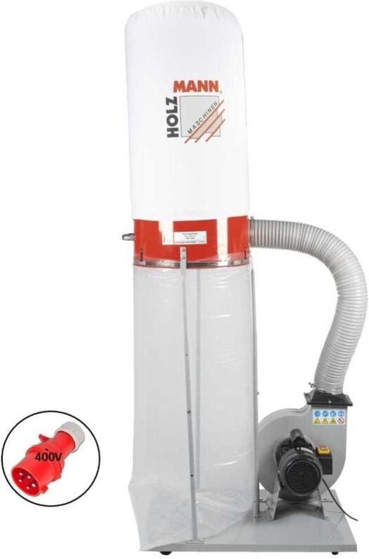 Absauganlage ABS2480400V 1500-2250 w inkl. Anschlussverteiler Absauganlage - Holzmann