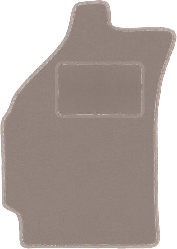 Beige Fahrermatte für: Daewoo Matiz Fließheck (1997-2007)