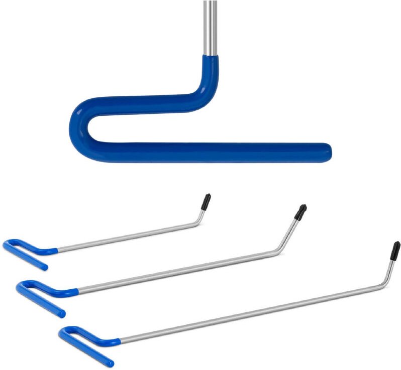 MSW - Dellenhebel Set 3 Dellenhebel Ausbeulwerkzeug pdr Dellenlifter Ausbeulset