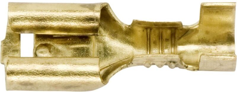 SWG Flachsteckhülse unisoliert 0,5-1,0 mm² 6,3x0,8 Autoreparatur