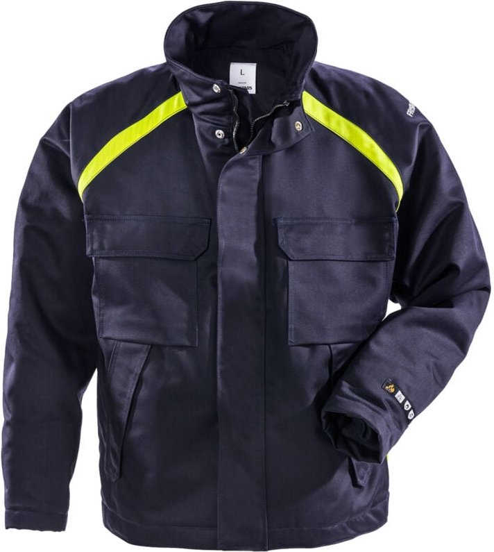 4032 fli Winterarbeitsjacke - l - Blau - Fristads