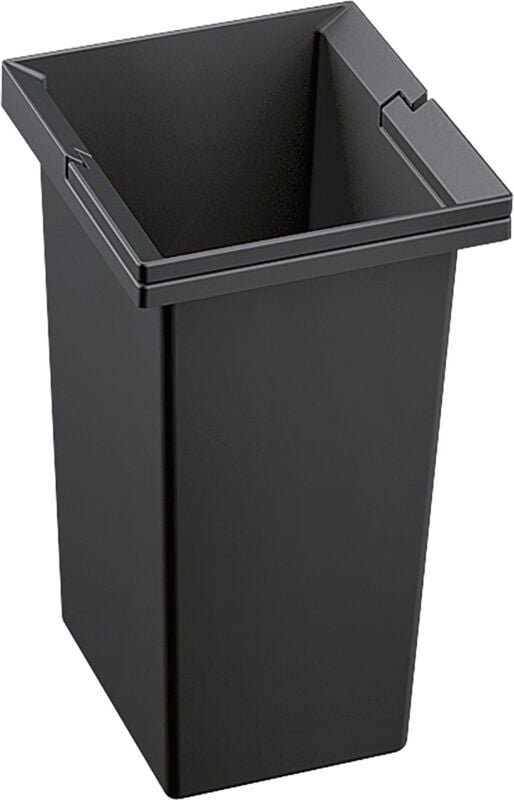 Blanco Abfallsammler 6 Liter Select - Mülleimer passend zu Einbaumülleimer Mülltrennsystem, Kunststoff anthrazit