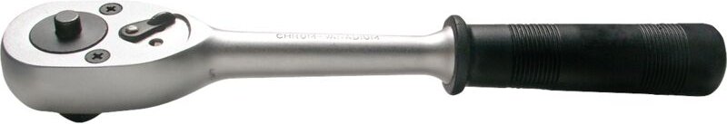 SW-Stahl 05900SB Umschaltknarre 1/2 Zoll I Standardverzahnung mit 36 Zähnen I Einsatzarretierung I Chrom-Vanadium-Stahl