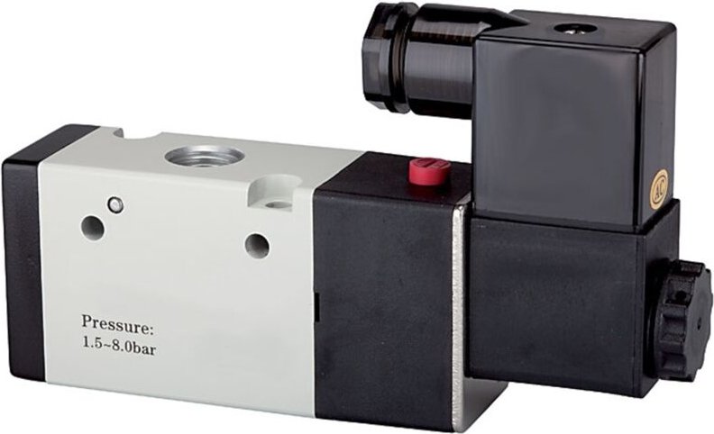 3/2-Wegeventil elektropneum., monostabil, nc, g 3/8, 230 v, 50 Hz - Riegler