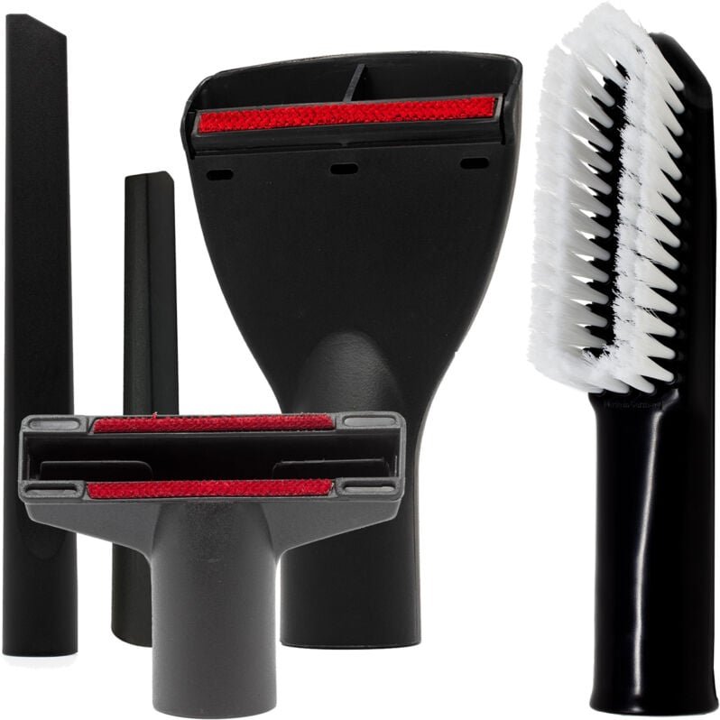 Staubsauger Düsen-Set 5-teilig 35mm kompatibel mit Kärcher Miele aeg Samsung Siemens Bosch Panasonic Philips Universal-D...