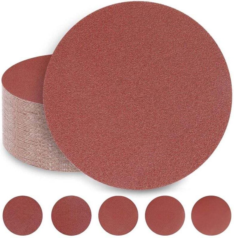 180-mm-Schleifscheiben, 10 x 40/60/80/120/240 Körnung, 180-mm-Schleifscheiben für Trockenbauschleifer, Giraffenschleifer...