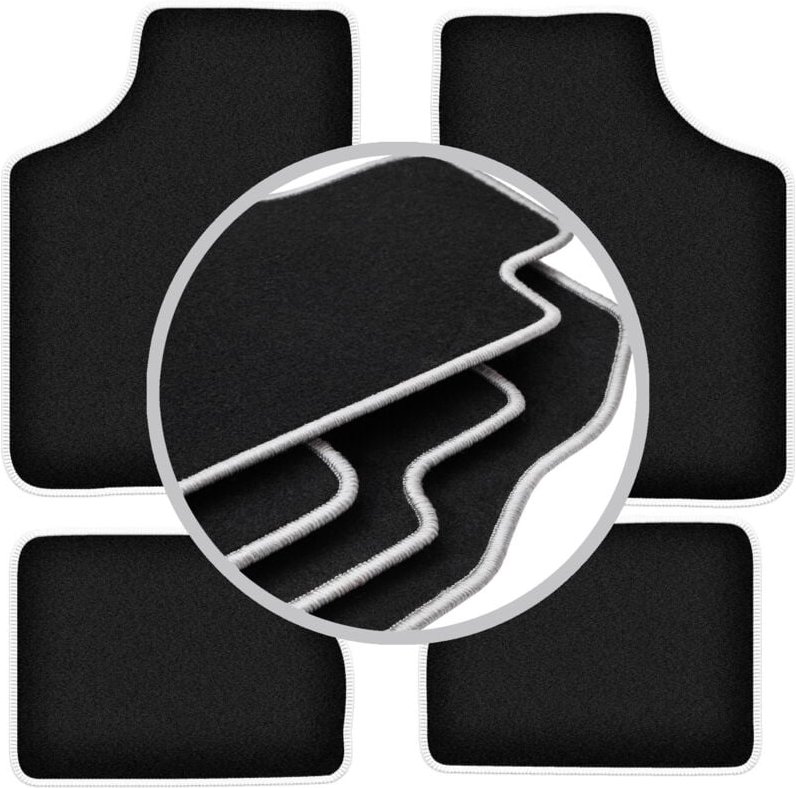 CARLUX-SILVER Autofußmatten für: Opel Corsa A Fließheck (1982-1993)