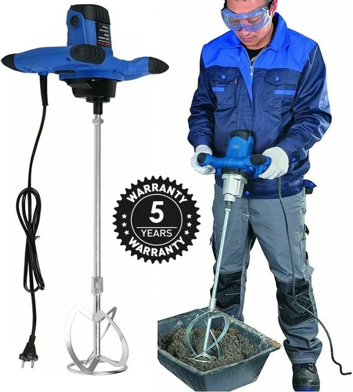 Day Plus - Rührwerk Mörtelrührer Rührgerät 2800W Mörtelmischer Handrührwerk Beton Rührstab