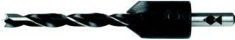 Aufsteckversenker Set hss mit CV-Holzspiralbohrer 6/16mm x 93mm Fisch