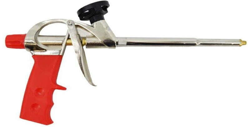 Awtools Schaumpistole, Alu, Ptfe-Kopf, Kunststoffgriff