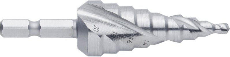 Format - Bit Stufenbohrer Universal hss 6-30mm