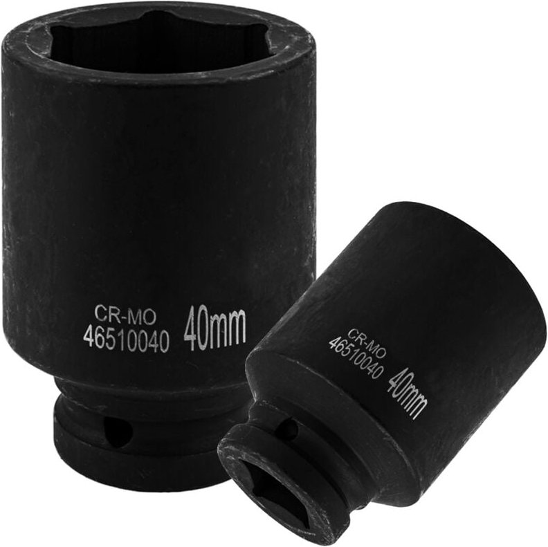 Langer Kraft-Steckschlüsseleinsatz 3/4" 40mm 6-kant