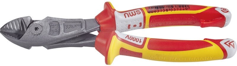 NWS - 137-69-VDE-180 vde Kraft-Seitenschneider mit Facette 180 mm