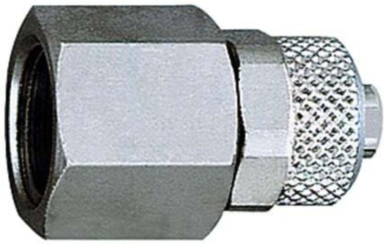 Gerade Aufschraubverschraubung, g 3/8 i., für Schlauch 12/10 - Riegler