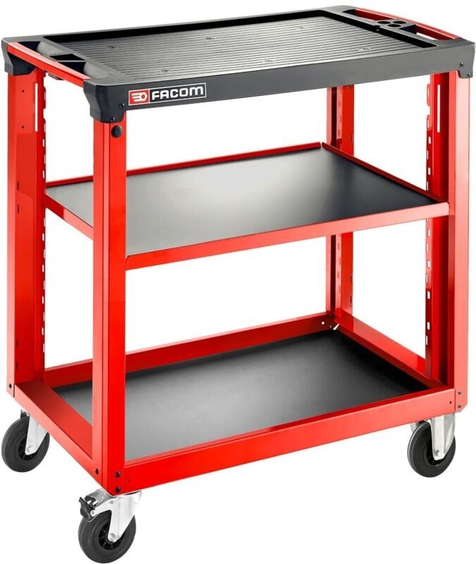 Thumbnail - FACOM Fahrbarer Beistelltisch 3 Ebenen 4 Mod